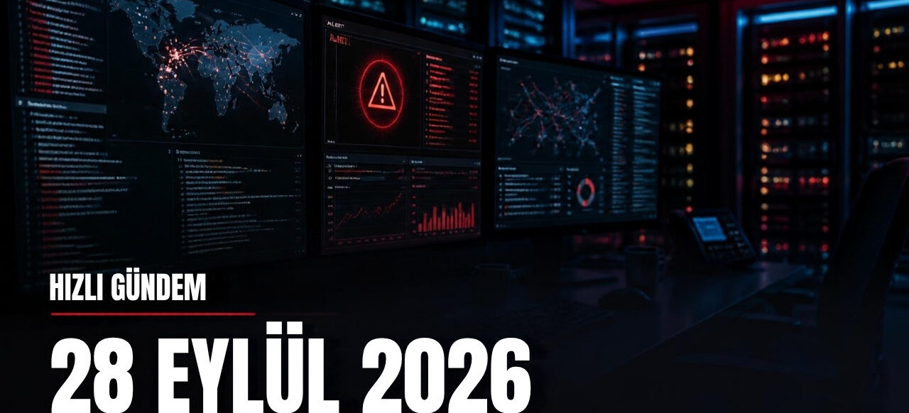28 Eylül 2026 Hızlı Gündem kapak görseli - güvenlik operasyon merkezi
